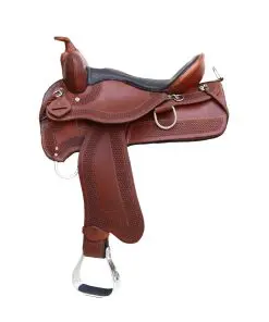 Альтернативный вид Leader Western Saddle in Brown and Black