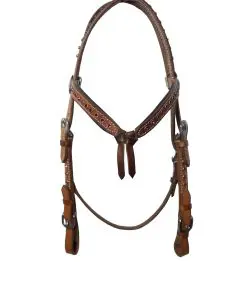 Альтернативный вид Brown Western Leather Halter