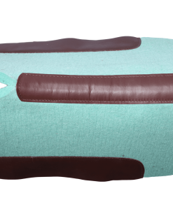 Альтернативный вид Western Felt Saddle Pad with Leather Reinforcements – Mint Green