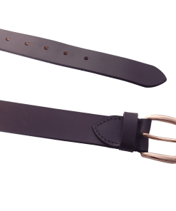 Альтернативный вид Handcrafted Leather Belt with Red & Blue Patterned Embroidery