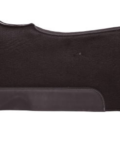 Альтернативный вид Western Wool Felt Saddle Pad with Leather Reinforcement