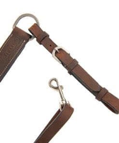 Alternative view of JJ Karter Western Leather Breast Collar – Brown