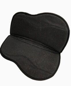 Alternative view of Ergonomic Non-Slip Saddle Pad – Black