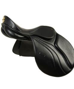 Alternative view of Elite Black English Saddle – Pro Classic Collection