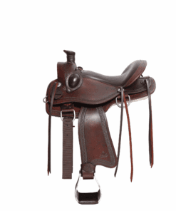 Pro Classic Western Trail Saddle - кожа ручной работы