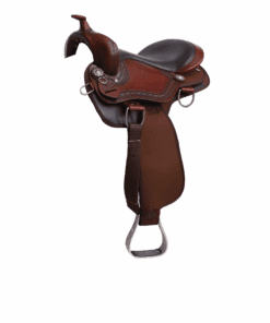 Альтернативный вид Dark Mahogany Western Saddle with Quilted Leather Seat